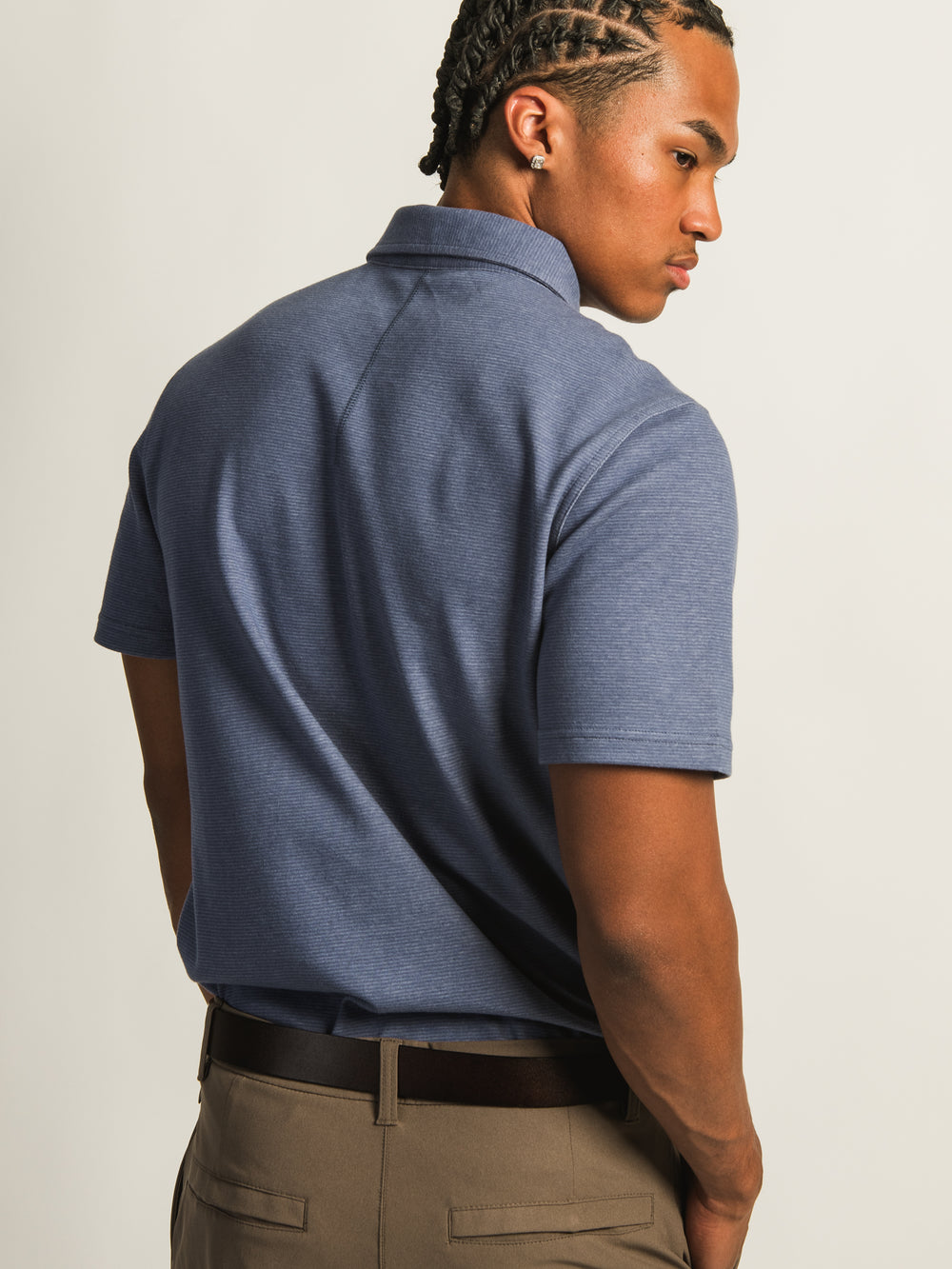 KOLBY KEEP COOL POLO - PERIWINKLE
