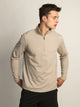 CHANDAIL ½ ZIP KOLBY KEEP COOL - PEBBLE