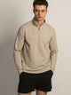 KOLBY KOLBY KEEP COOL 1/2 ZIP - PEBBLE - Boathouse