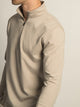 KOLBY KEEP COOL 1/2 ZIP - PEBBLE