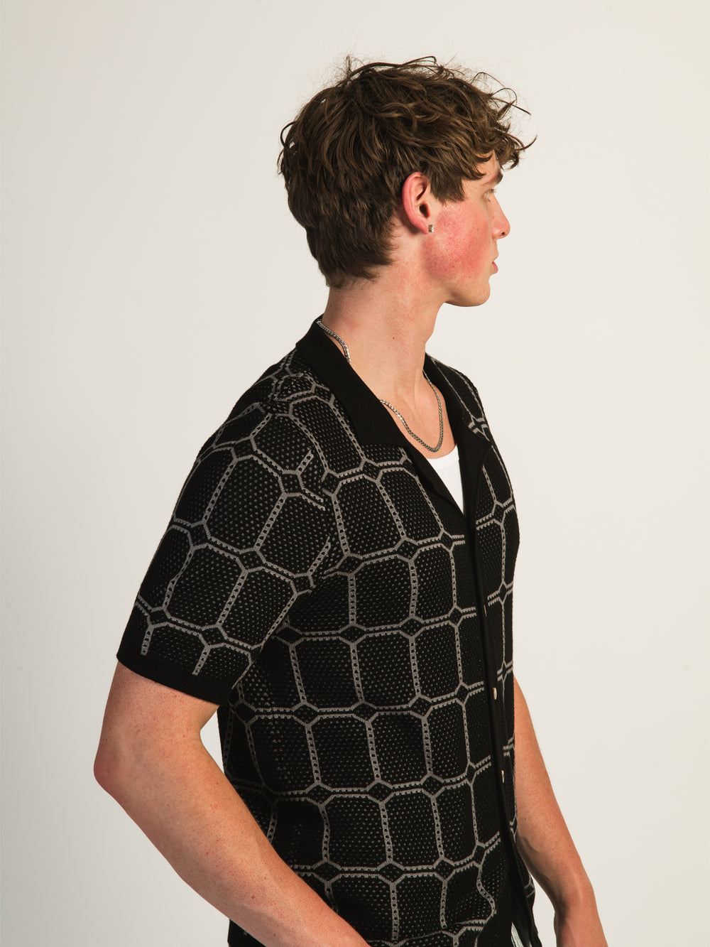 CHEMISE KOLBY KNIT - NOIR