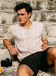 KOLBY KOLBY KNIT SHIRT - PEBBLE - Boathouse