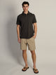 KOLBY KOLBY KEEP COOL LIGHTWEIGHT POLO - BLACK - Boathouse