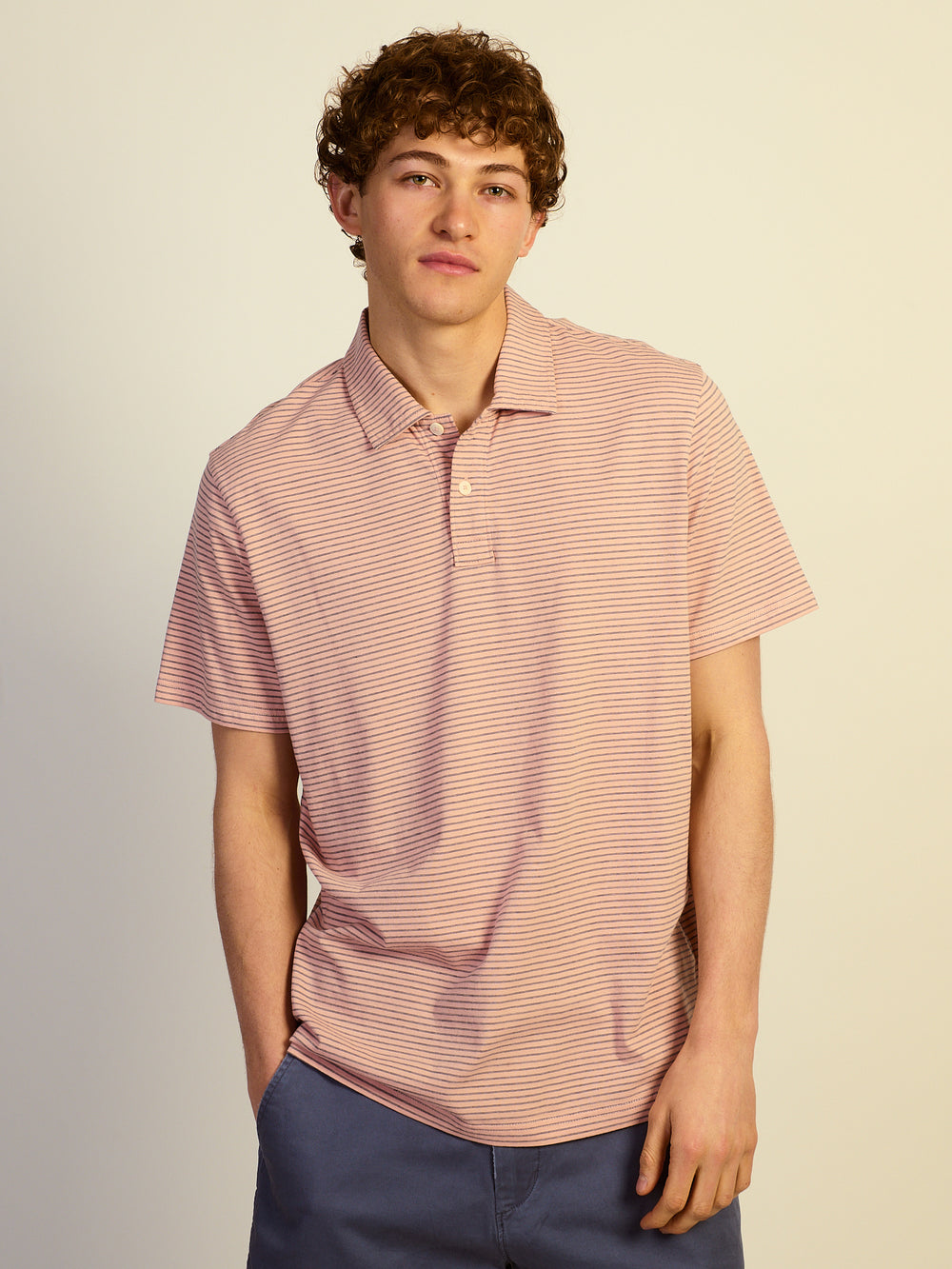 POLO LÉGER KOLBY KEEP COOL - SAUMON
