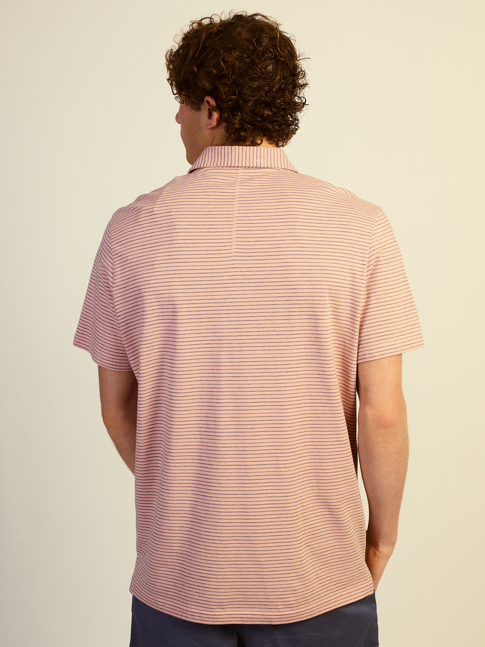 KOLBY KEEP COOL LIGHTWEIGHT POLO - SALMON