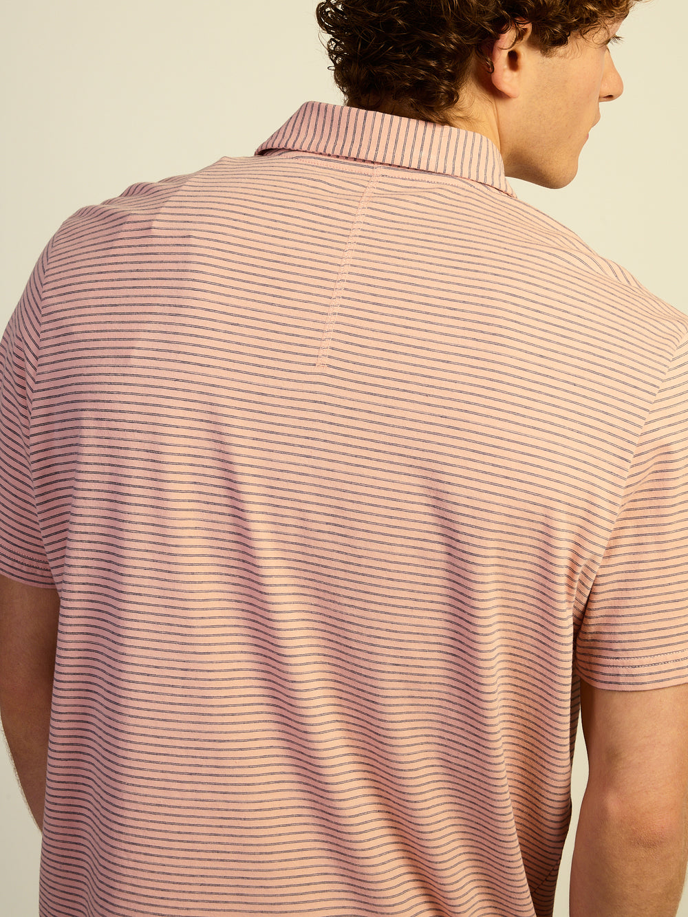 KOLBY KEEP COOL LIGHTWEIGHT POLO - SALMON