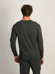 KOLBY KOLBY SUEDED HENLEY - ASH - CLEARANCE - Boathouse