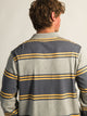 KOLBY KOLBY LONG SLEEVE RUGBY SHIRT - HEATHER GREY - Boathouse