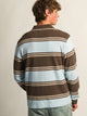 KOLBY LONG SLEEVE RUGBY SHIRT - SKY