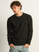 KOLBY LAYERED KNIT TEE- BLACK