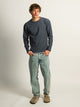 KOLBY LAYERED KNIT TEE - BLEU