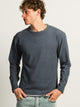 KOLBY LAYERED KNIT TEE - BLEU