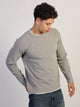 KOLBY LAYERED KNIT TEE - HEATHER GREY - Boathouse