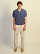 KOLBY KOLBY RELAXED FIT KNIT POLO - BLUE - Boathouse