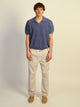 POLO AMPLE KOLBY KNIT – BLEU