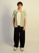 KOLBY KOLBY RELAXED FIT KNIT BUTTON UP - GREEN - Boathouse
