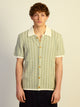 CHEMISE AMPLE KOLBY KNIT – VERT