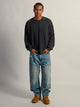 KOLBY HEAVYWEIGHT LONG SLEEVE WAFFLE - BLACK - Boathouse