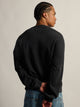KOLBY KOLBY HEAVYWEIGHT LONG SLEEVE WAFFLE TEE - BLACK - Boathouse