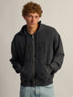 KOLBY HEAVYWEIGHT WAFFLE HOODIE - BLACK - Boathouse