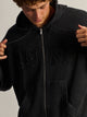 KOLBY KOLBY HEAVYWEIGHT WAFFLE HOODIE TEE - BLACK - Boathouse
