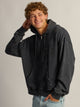 KOLBY HEAVYWEIGHT WAFFLE HOODIE - BLACK - Boathouse