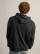 KOLBY HEAVYWEIGHT WAFFLE HOODIE - BLACK - Boathouse
