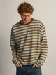 KOLBY KOLBY ESSENTIAL BAGGY LONG SLEEVE TEE - BROWN STRIPE - Boathouse