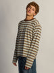 KOLBY KOLBY ESSENTIAL BAGGY LONG SLEEVE TEE - BROWN STRIPE - Boathouse
