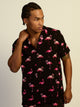 CHEMISE KOLBY FLAMINGO - NOIR
