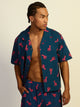 KOLBY SWIM LOBSTER SC WOVEN SHIRT - NAVY
