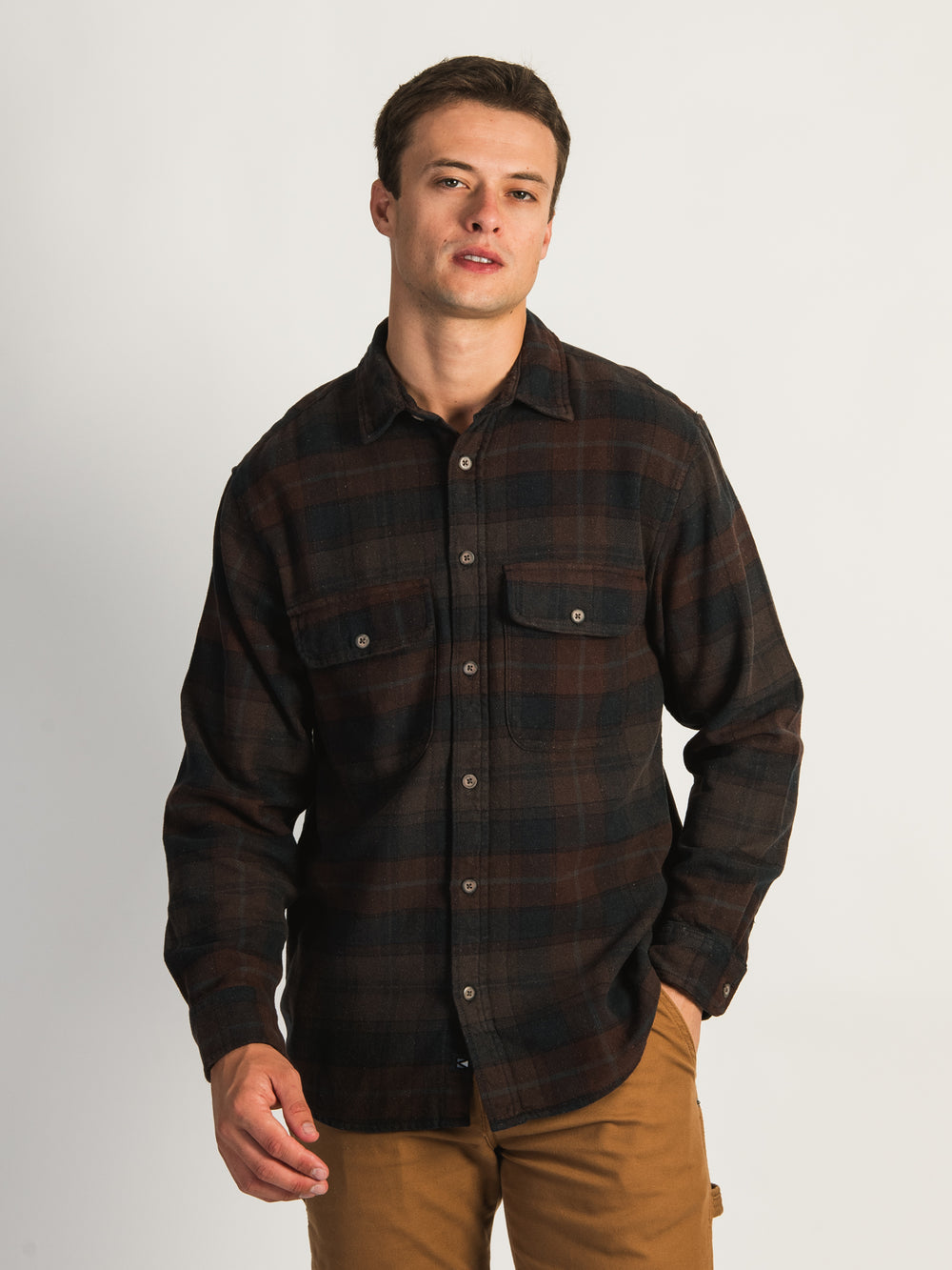 FLANELLE TEINTURE FIL KOLBY TREX - DÉGAGEMENT