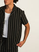 KOLBY KOLBY STRIPE SHIRT - BLACK - Boathouse