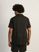 KOLBY KOLBY STRIPE SHIRT - BLACK - Boathouse