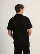 KOLBY KOLBY WAFFLE SHIRT - BLACK - Boathouse