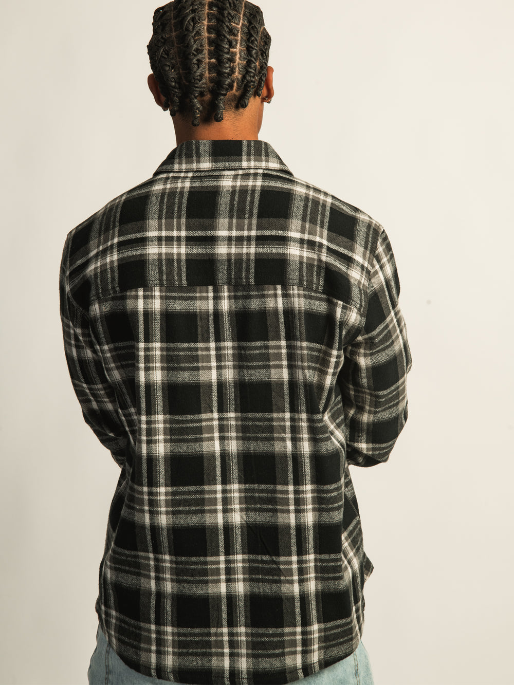 FLANELLE KOLBY 90S - NOIR