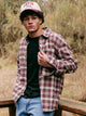 KOLBY KOLBY 90S FLANNEL-BURGUNDY - Boathouse