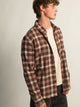 KOLBY KOLBY 90S FLANNEL-BURGUNDY - Boathouse