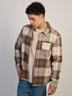 KOLBY KOLBY 90s FLANNEL - CREAM - Boathouse