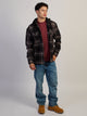 KOLBY KOLBY FLANNEL HOODIE - BLACK - Boathouse