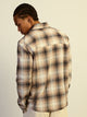 KOLBY KOLBY BOXY PLAID SHIRT - NATURAL - Boathouse