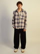 KOLBY KOLBY BOXY PLAID SHIRT - OFF WHITE - Boathouse
