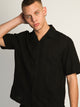 KOLBY KOLBY BOXY FIT SHIRT - BLACK - Boathouse