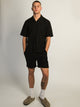 KOLBY KOLBY BOXY FIT SHIRT - BLACK - Boathouse