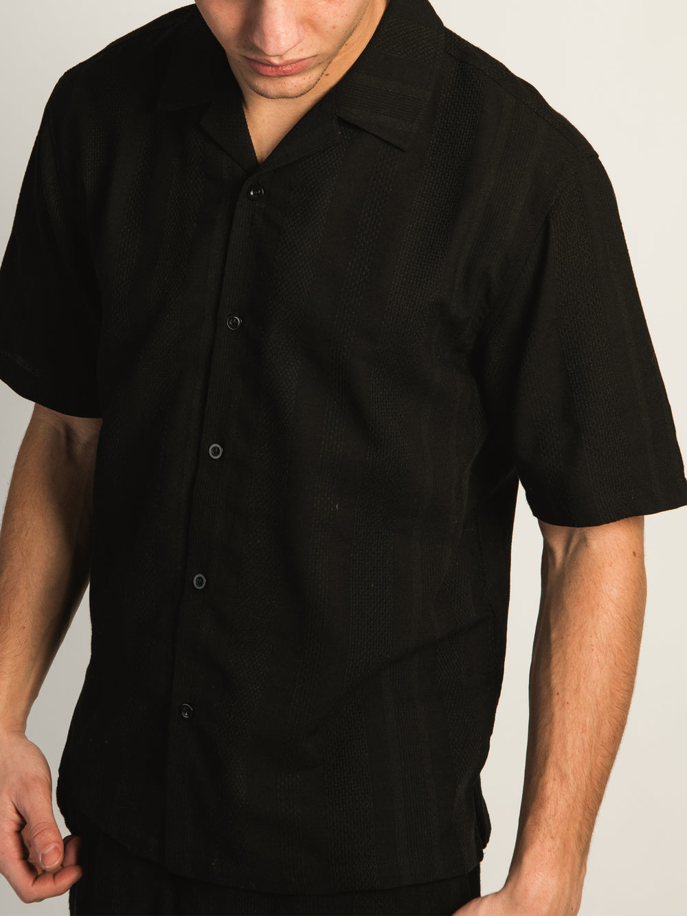 CHEMISE COUPE BOXY KOLBY - NOIR