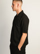 KOLBY KOLBY BOXY FIT SHIRT - BLACK - Boathouse
