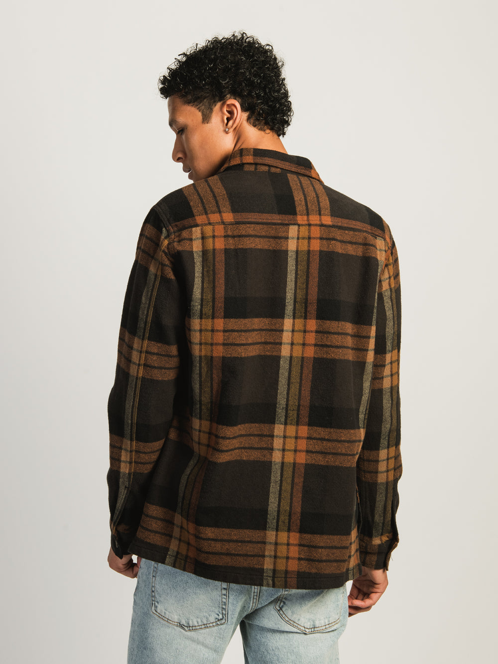 CHEMISE SURDIMENSIONNÉE KOLBY - BRUN