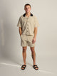 KOLBY KOLBY SHORT CUT RIBBED BUTTON UP - PINSTRIPE - Boathouse