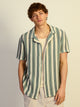 CHEMISE KOLBY AMPLE ET TEXTURÉE - VERT