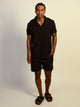 KOLBY KOLBY RELAXED FIT WOVEN SHIRT - BLACK - Boathouse